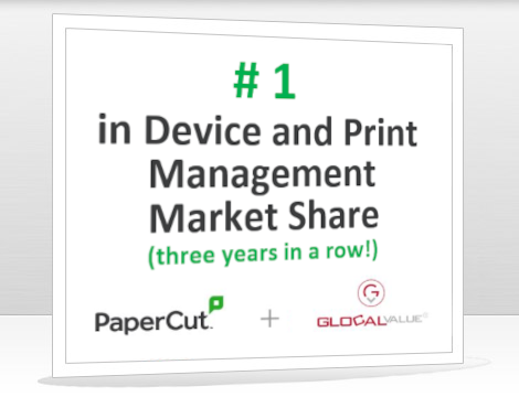 PaperCut first in Device and Print Management Market Share