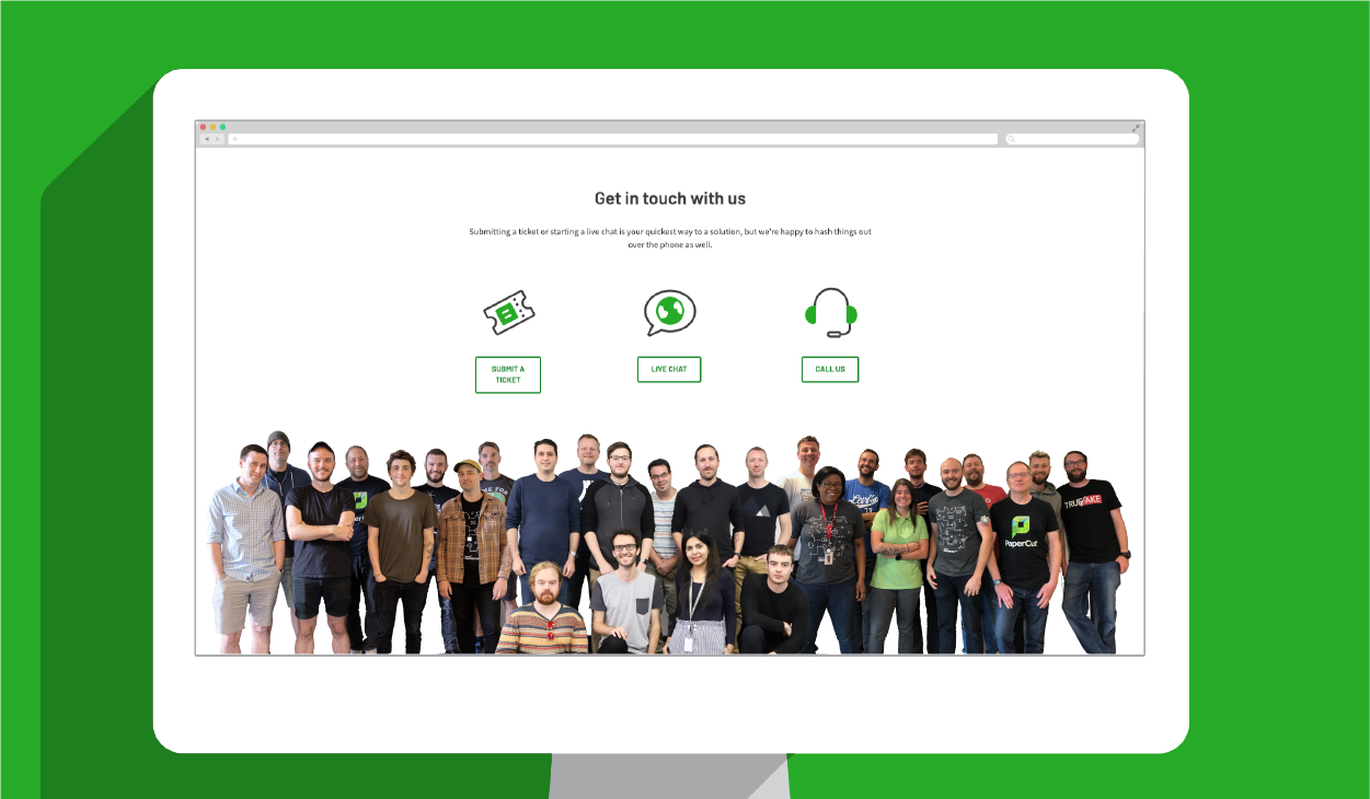 Support Page